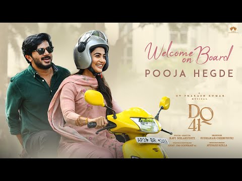 Welcome on board Pooja Hegde | #DQ41 | Dulquer Salmaan | Ravi Nelakuditi | SLV Cinemas