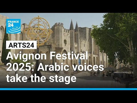YouTube video thumbnail: Avignon Festival 2025: Arabic Voices Take the Stage as Theatre Confronts Pelicot Case
