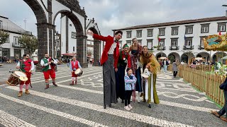 Natal na terra mãe 🎅🎄 visita a cidade Ponta Delgada 4K, São Miguel Azores 🇵🇹 - 21.12.2025 #christmas