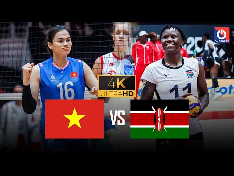 Full 4k | VIỆT NAM vs KENYA | Thanh Thúy - Như Quỳnh thi đấu bùng nổ khiến đối thủ choáng ngợp