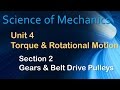 Torque and Speed Calculations