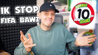 10 JAAR YOUTUBE! Ik stop met Fifa Bawz…