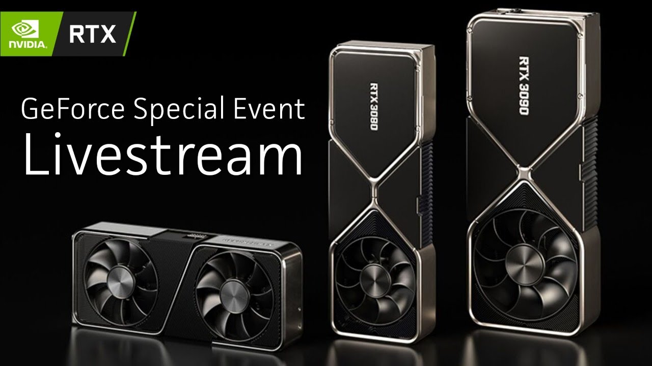 Watch Nvidia's RTX 30 series launch with PCWorld!