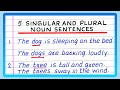 Identifying Singular Nouns in Sentences