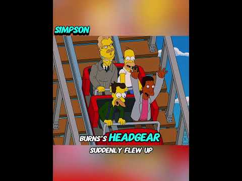 Burns dressed up as a worker and became good friends with the employees #animerecap #TheSimpsons