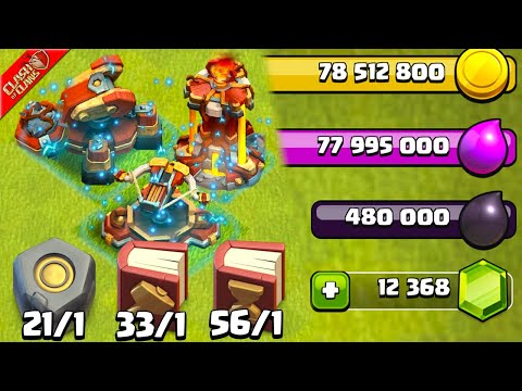 I Supercharged EVERYTHING on My Base! (Clash of Clans)