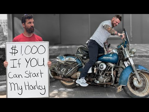 Can anyone Start My $80,000 Harley Motorcycle?