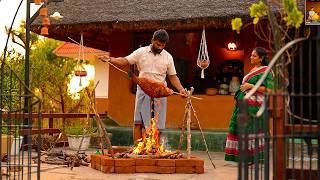 Grilled Charcoal Fish 🐟  Traditional Chettinad Fish Curry || Easy Fish Curry || The Traditional Life
