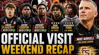FSU Official Visit Weekend Recap 👀 | Commits, 4-Stars & Recruiting Buzz