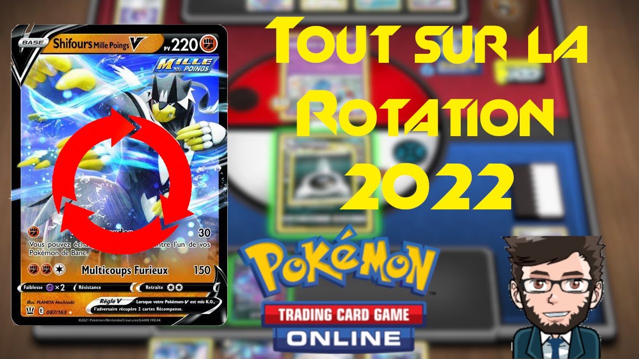 TOUT SAVOIR SUR LA ROTATION 2022 du JCC Pokémon - Tuto et explications