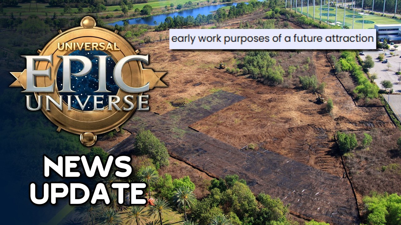 New Attraction Permit for Epic Universe and 90-Acre Parcel Construction Starts for Universal Orlando
