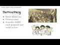 Ancient Greek Government Concepts