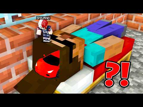 I Found a Secret Car Base Inside @ProBoiz95 Head In Minecraft!!!