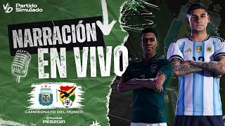 ✅ARGENTINA VS BOLIVIA PARTIDO SIMULADO PES 2026 / AMISTOSO