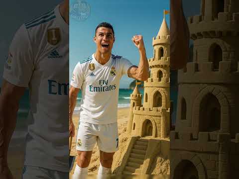 Neymar Rompe los Castillos de Arena de Messi y Ronaldo 馃槺馃彴 | 隆La Batalla de la Playa!"