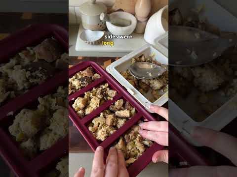 Freezing Thanksgiving leftovers