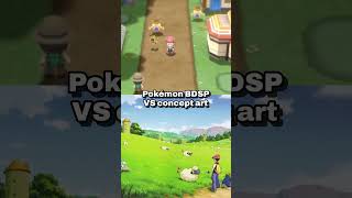 Pokémon BDSP VS Concept Art