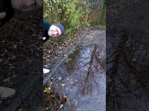 S#050-1  Unclogging a storm drain after rain in Germany, #shorts