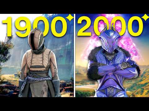 Destiny 2 Starter Guide from 1900 to 2000