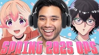 Ranking THE BEST Spring 2025 Anime Openings