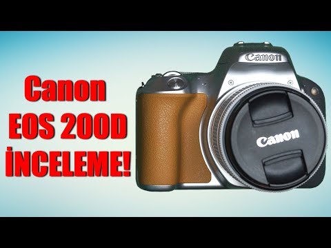 (TURKISH) Fişşek Gibi, Şekil Kamera! - Canon EOS 200D inceleme