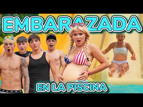 🍼 ¡¡ESTOY EMBARAZADA!! 🤰🏻​🍼 ¡¡EMBARAZADA en la PISCINA!! 🤰🏻​¿QUIEN ES EL PADRE? *épico*