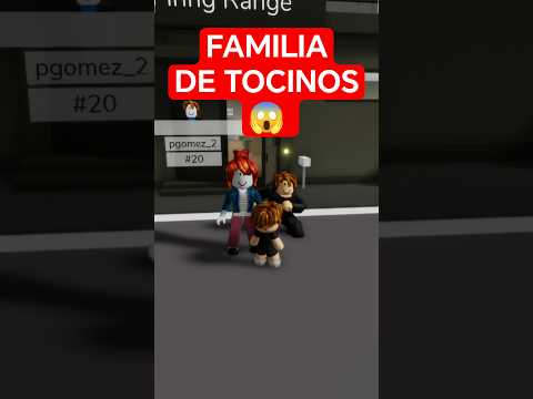 UNA FAMILIA DE TOCINOS 😱 #roblox #robloxshorts #robloxedit #shortsroblox #brookhaven #robloxtrend