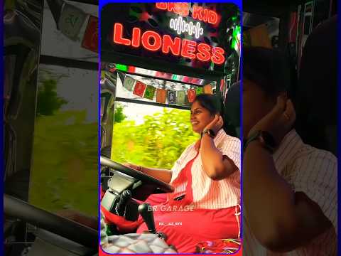 Kerala Tourist Bus😍 Chechis Mass Driving 😎#bus #shortsfeed #shorts #brgarage