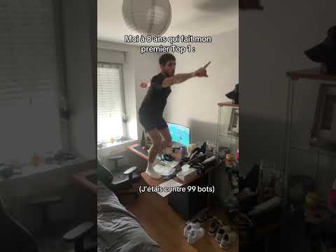 Moi à 8 ans qui fait mon premier Top 1 😎