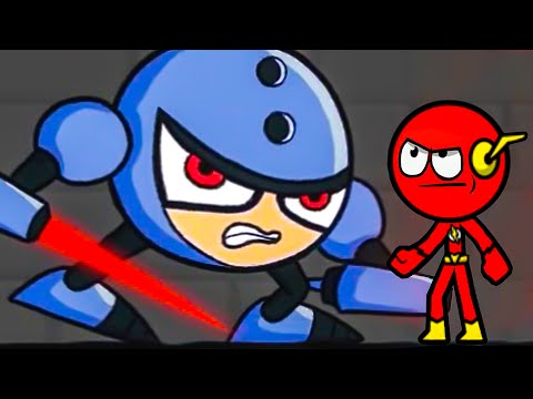 СТИКМЕН ОГОНЬ спасает ВОДУ от монстров #6. Развлекательное видео на канале Игрули TV