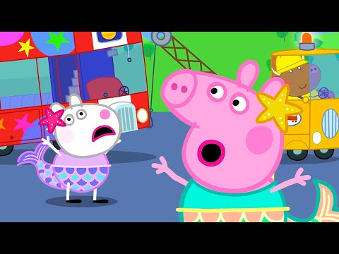 Ônibus da Festa Quebrou! 🚌 Contos da Peppa Pig 🐽 Peppa Pig Português Brasil