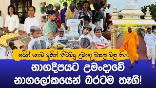 නාගදීපයට උමංදාවේ නාගලෝකයෙන් බරටම තෑගි!