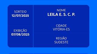 TELE SENA SORTEIO DO PAINEL DO X 07/08/25