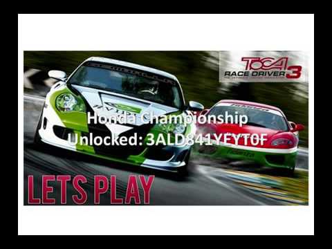 toca race driver 3 bonus codes online