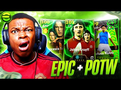 DOUBLE BOOSTED EPICS x P.O.T.W PACK OPENING | eFOOTBALL MOBILE🔥🔥