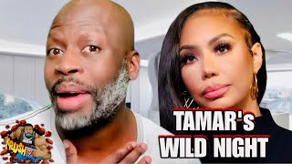 Tamar's WILD night out with Funky Dineva leaves her with a fractured nose, missing teeth, and more