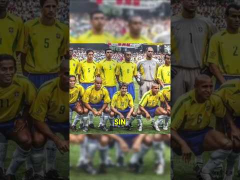 Los dioses del fútbol con camiseta amarillaHashtags: #BrasilLegendario #Ronaldinho #Ronaldo