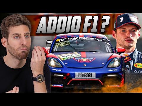 VERSTAPPEN CHE CORRE IN GT4 - Si prepara a LASCIARE LA F1? - Cosa succede?