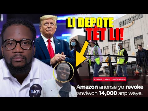 TRAVAY KRAZE! Amazon Lage 14,000 Djòb 😱 Yon Ayisyen Depote Tèt Li!