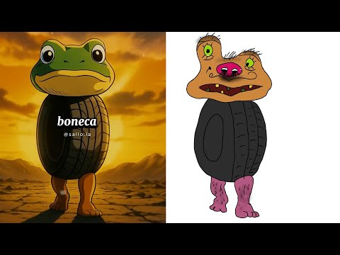 Italian Brainrot Animals And Universe Drawing Parody 4444