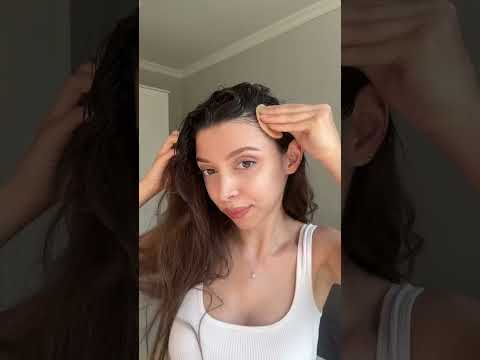 Yapması çok uzun sürüyor değermi bilmiyorum..eskilerin yöntemlerinden 🫶🏼 #haircare #hairtutorial