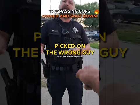 'Go Ahead Take Me In! I DARE You!' Cops Without Warrant Trespassed Off Private Property and Sued