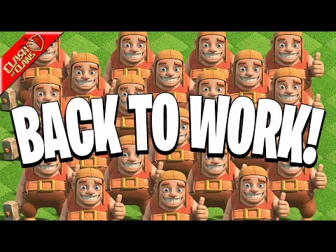 Putting 21 Builders to Work on 4 Accounts! (Clash of Clans)