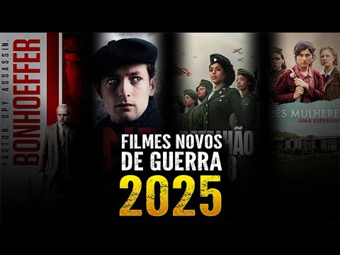 4 NOVOS FILMES DE GUERRA PARA COMEÇAR 2025!! - CONFIRA NOSSA LISTA! Viagem na História