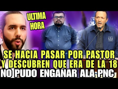 BOMBAZO SE VISTIO DE PASTOR EVAGENLICO PARA ENGAÑAR ALAS AUTORIDADES Y DESCUBRE QUE ES M4R3R0 DE 18