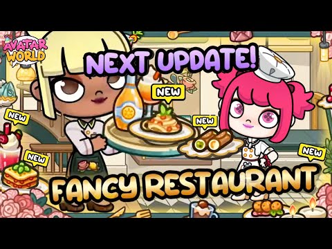 UPDATE FANCY RESTORAN SEGERA RILIS DI AVATAR WORLD PAZU !!