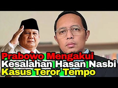 Prabowo Mengakui Kesalahan Hasan Nasbi Kasus Teror Tempo Dengan Kepala Babi