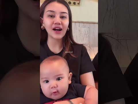 LUCU BANGET ARASH MAU MAKAN TANGAN IBU #aaliyahmasaid #thariqhalilintar