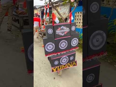 sepeda hias sound horeg #harikemerdekaan #17agustus #agustusan #lomba17an #shortvideo #fyp