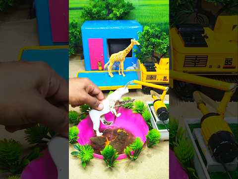 mini tractor video | mini water pump science project | diy farming machine #ytshorts #shortsfeed